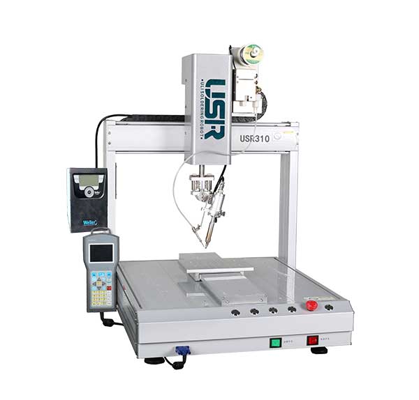 自動焊錫機(jī)廣泛應(yīng)用于電子設(shè)備制造——電路板、pcb焊錫線等